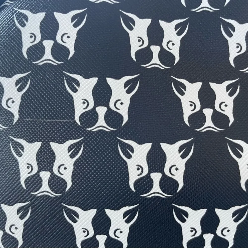 Dabney Lee French Bulldog Cosmetic Bag Makeup Travel Pouch NWT